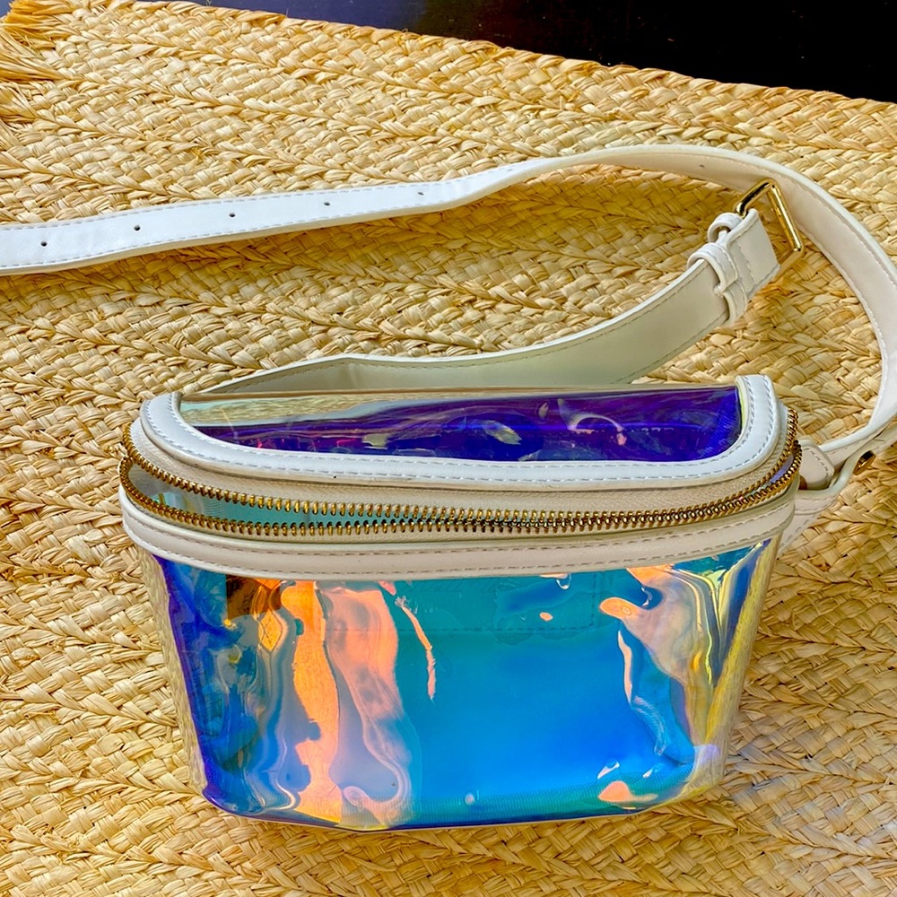 Mail + Lili Iridescent belt purse, Fanny pack